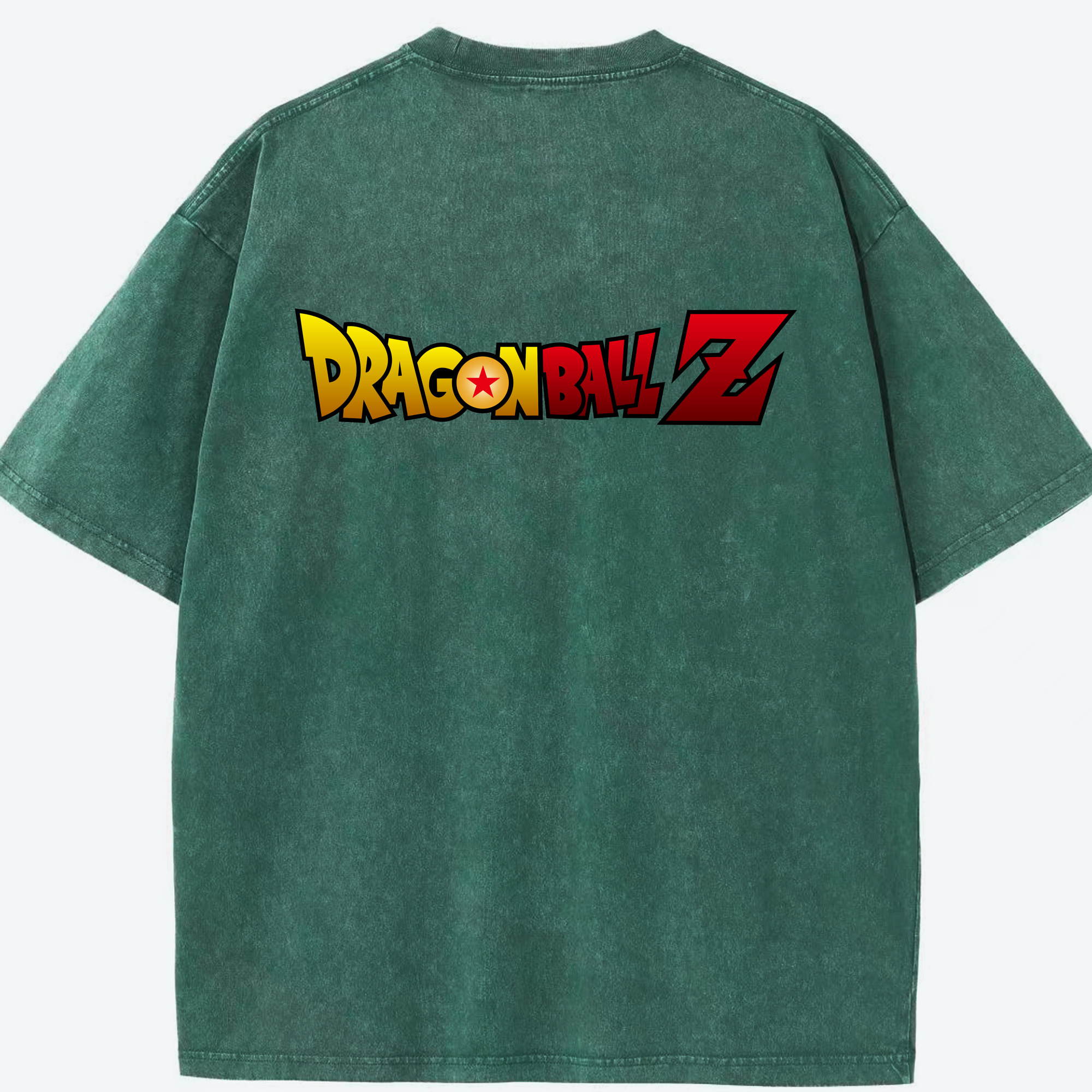 （画像用） ドラゴンボール DRAGON BALL 綿100% ヴィンテージ風 半袖Tシャツ（背面プリント）